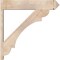 Ekena Millwork Olympic Arts & Crafts Smooth Outlooker, Douglas Fir, 7 1/2"W x 36"D x 36"H OUT08X36X36OLY03SDF - alternate 3